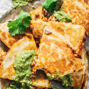 Quick and Easy Lentil Quesadillas recipes