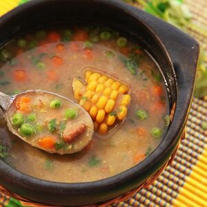 Quick and Easy Dairy- and Fat-Free Colombian Vegetable Soup (Ajiaco Negro) Recipe