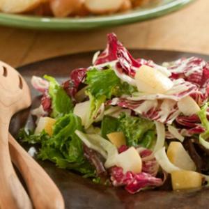 Radicchio, Fennel & Pear Salad