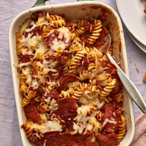 Recipe: Pepperoni Pizza Baked Pasta