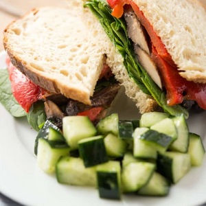 Recipe: Vegan Sourdough Portobello Mushroom Sandwich