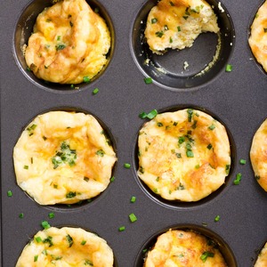 Recipe: 3-Cheese Frittata Cups