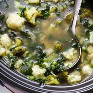 Recipe: Everyday Green Vegetable Slow Cooker Soup