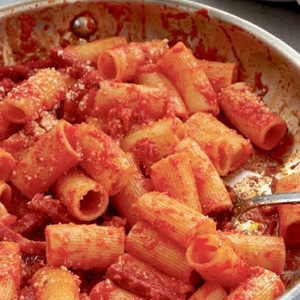 Rigatoni With Spicy Salami And Tomato recipes