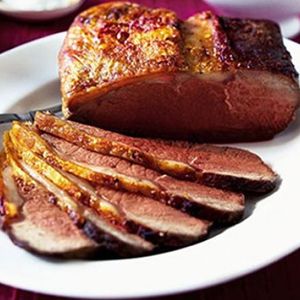 Roast sirloin of beef