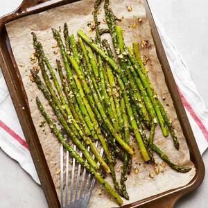 Roasted Asparagus With Garlic