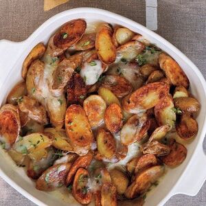 Roasted Potatoes with Cheese