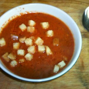 Roasted Tomato and Pepper Soup