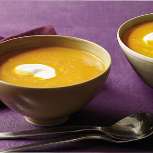 Roasted Pepper and Sweet Corn Soup