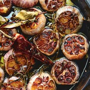 Roasted Garlic and Roasted Garlic Oil