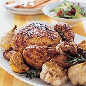 Roasted-Garlic Chicken