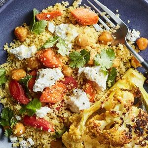 Roasted-Vegetable Couscous Bowl