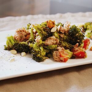 Roasted Broccoli Tuna Salad