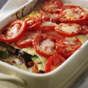 Roasted vegetable lasagne