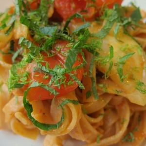 Roasted Tomato and Fennel with Tagliatelle Recipe