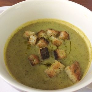 Roasted Zucchini Soup