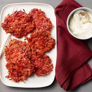 Root Vegetable Latkes