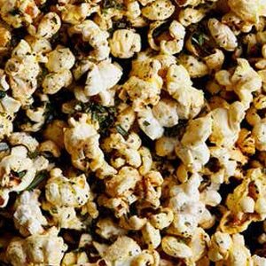 Rosemary, garlic & chilli popcorn