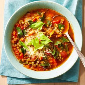 Sausage & Lentil Soup