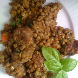 Sausage and Lentil Stew