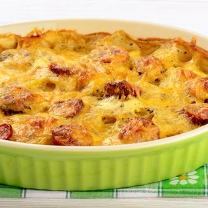 Sausage and Potato Breakfast Casserole