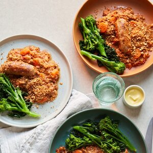 Sausage & lentil cassoulet