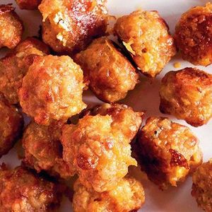 Sausage-Cheddar Balls