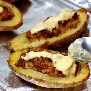 Sausage-Stuffed Potatoes recipes