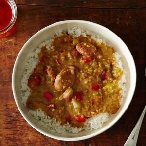 Sausage and Lentil Gumbo