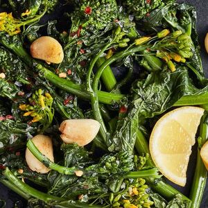 Sauteed Broccoli Rabe with Garlic