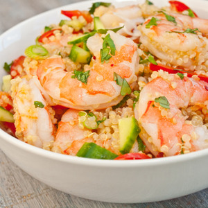 Serious Salads: Vietnamese Shrimp and Quinoa Salad Recipe