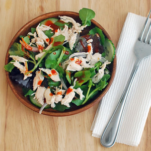 Shredded Chicken Salad With Gochujang Dressing Recipe