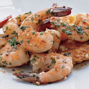 Shrimp with Garlic and Lemon