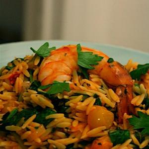 Shrimp & Tomato Orzo