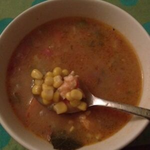 Shrimp and Corn Soup