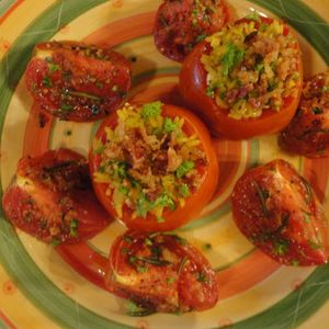 Simple Stuffed Tomato