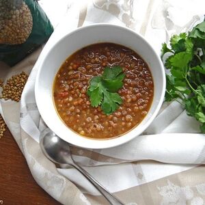 Simple lentil soup