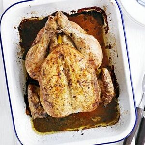 Simple roast chicken