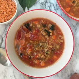 Simple Lentil Vegetable Soup