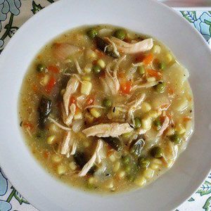 Slow Cooker Chicken Pot Pie Soup