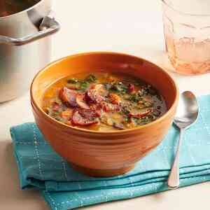 Smoky Bacon & Lentil Soup