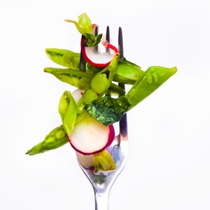 Snap Peas with Meyer Lemon, Shaved Radish and Mint recipes