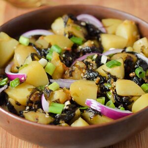 Soy, Seaweed, and Sesame Potato Salad