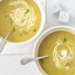 Spiced root vegetable soup