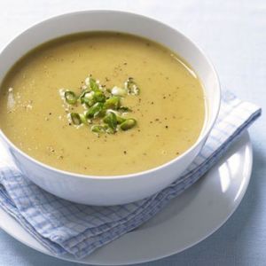 Spiced red lentil soup