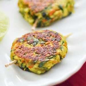 Spiced Spinach Patties