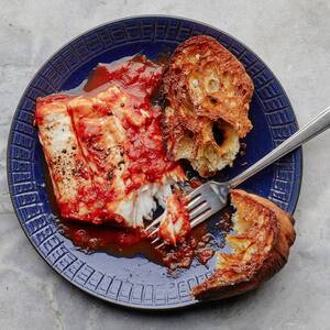 Spiced-Tomato-Braised Fish