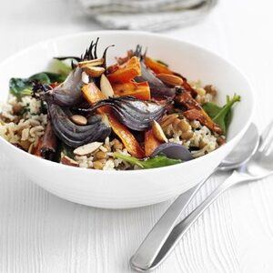 Spiced vegetable pilaf