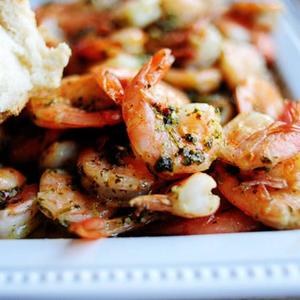 Spicy Lemon Garlic Shrimp