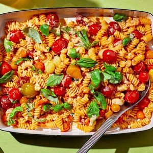 Spicy Tomato Feta Pasta